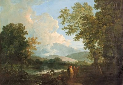 Cicero with His Friend Atticus and Brother Quintus, at His Villa at Arpinum by Richard Wilson